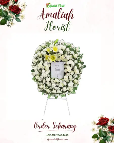 Krans Bunga Duka tarakan